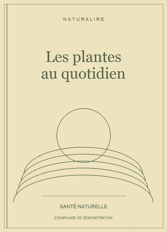 Couverture de démonstration : Les plantes au quotidien